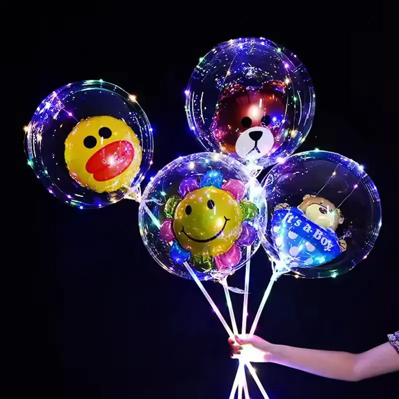 طريقة إنتاج بالونات LED BOBO