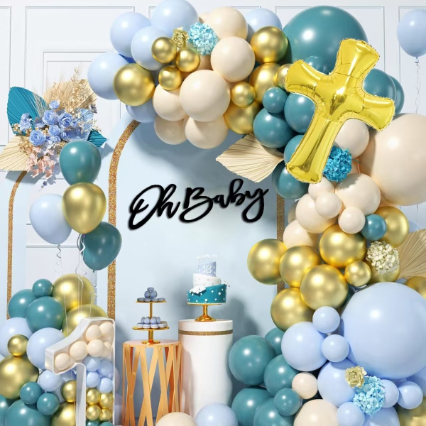 مجموعات قوس بالون استحمام الطفل