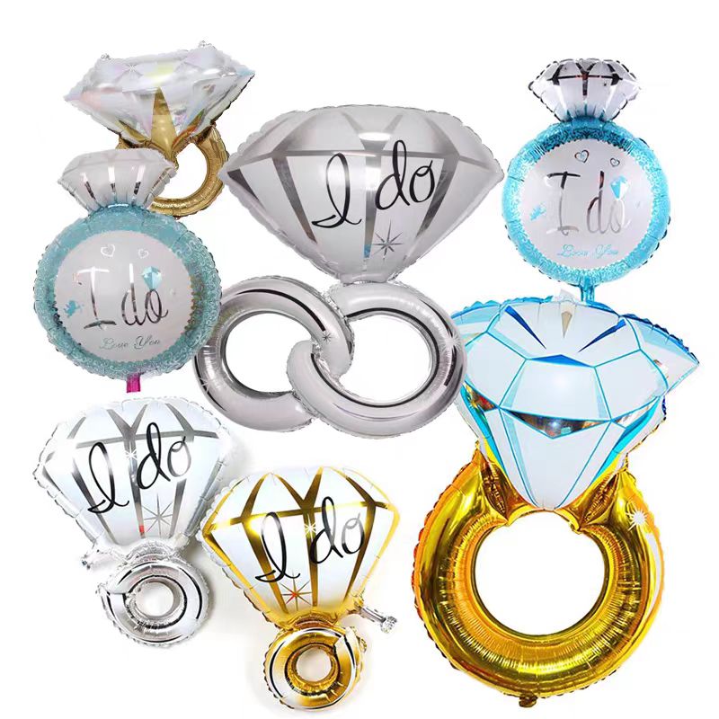 بالون فويل خاتم الخطوبة