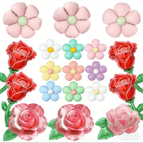 بالونات احباط الزهور