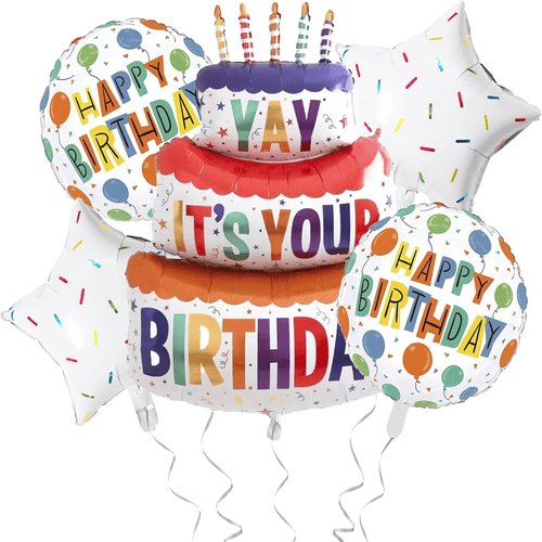 مجموعة بالونات عيد الميلاد من الفويل