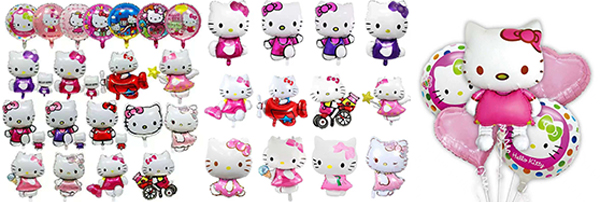 Hello Kitty Foil Balloons