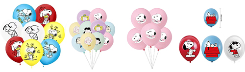 Custom Snoopy printed balloons
