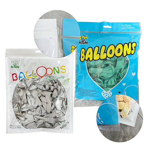 Wholesale Macaron pastel latex balloons with private label packaging and shipping cartons